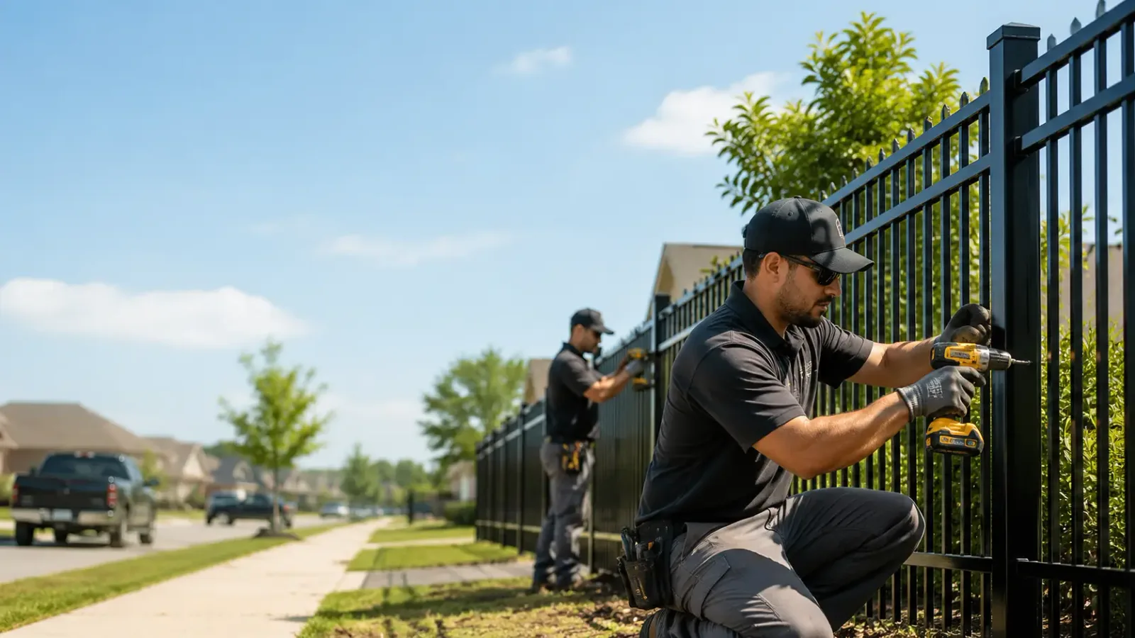 Metal Fence Installation in Bennington, NE